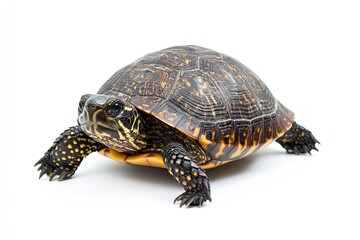 Obraz premium Turtle isolated on white background