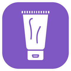 Baby Rash Cream Vector Icon