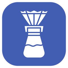 Coffee Pour Over Stand Vector Icon