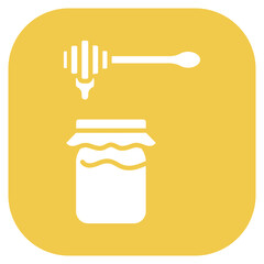 Honey Drizzle Vector Icon