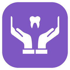 Obraz premium Dental Care Vector Icon
