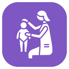 Pediatric Care Vector Icon