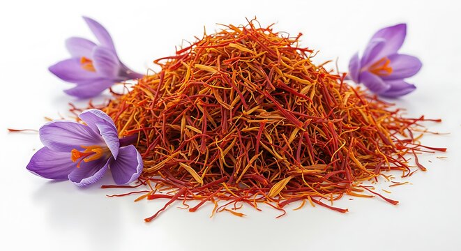 Crimson Threads of Autumn AI Generated