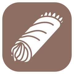 Cannoli Vector Icon