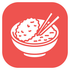 Katsu Curry Vector Icon