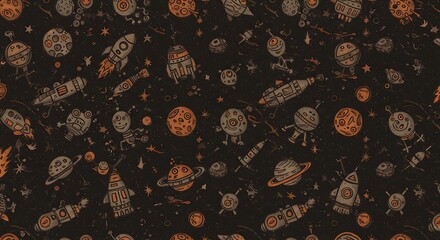 Cosmic Cartography AI Generated