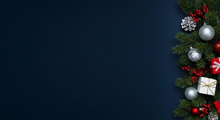 Fototapeta premium Midnight Merriment AI Generated