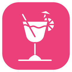 Cocktail Vector Icon