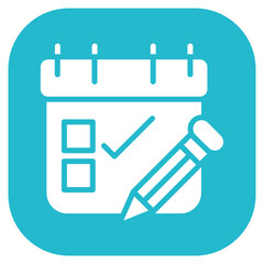 Obraz premium Rebooking Option Vector Icon