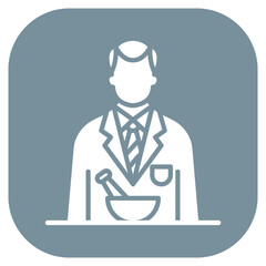Pharmacist Vector Icon