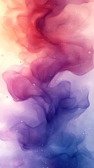 Fototapeta premium Dreamy Abstract Swirls of Pink Purple and Blue