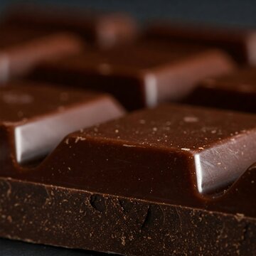 Delicious dark chocolate bar close up macro photography sweet dessert cocoa treat confectionery indulgence 100g