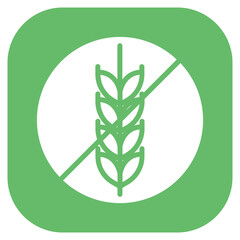 Gluten Sensitivity Vector Icon