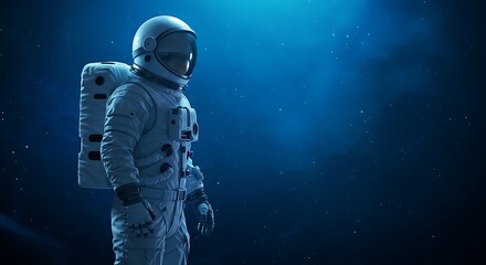 Fototapeta premium Celestial Solitude AI Generated