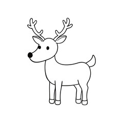 deer vector illustration
