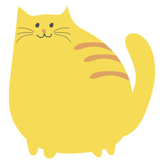 Hand Drawn Doodle Cat