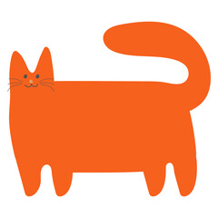 Hand Drawn Doodle Cat