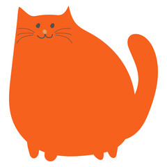 Hand Drawn Doodle Cat