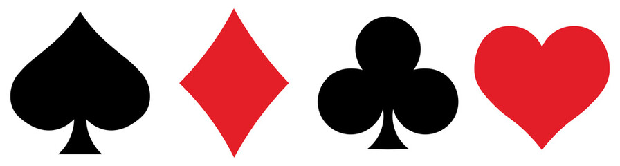 Playing Card Suit Symbols
