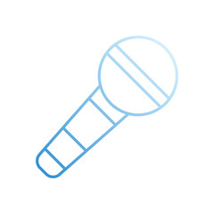 Karaoke vector icon stock illustration