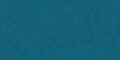 Hand-drawn inspired abstract elevation map with continuous flowing contour lines

