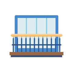  Creative Balcony Railing Icon Illustration