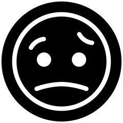 Face with Raised Eyebrow Icon