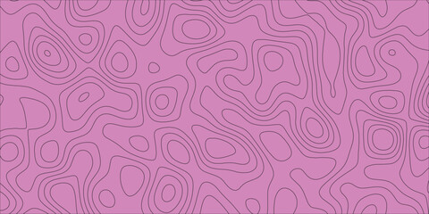 Modern abstract mapping illustration with elevation-inspired flowing contours

