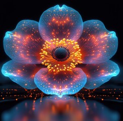 Vibrant Anemone Flowers in Full Bloom