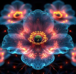 Vibrant Anemone Flowers in Full Bloom