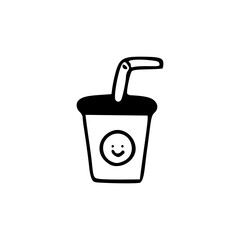 doodle drink icon