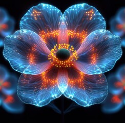 Vibrant Anemone Flowers in Full Bloom