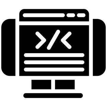 Web Coding Icon