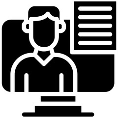 Online Lecture Icon