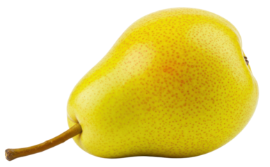 Single Yellow Pear PNG