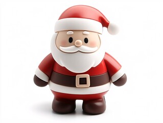 santa claus on white background