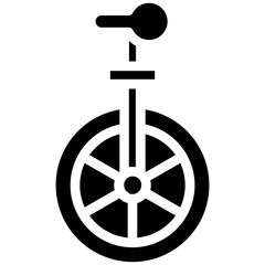 Fototapeta premium Unicycle Icon