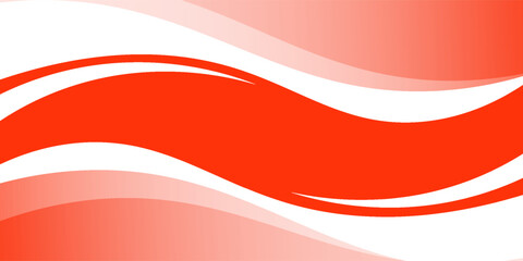 Vector red line background curve element style with white space for text and message design, overlapping layers, vector