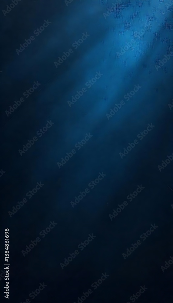 Poster generative ai presents a deep blue ocean view with sunlight streaming through the surface