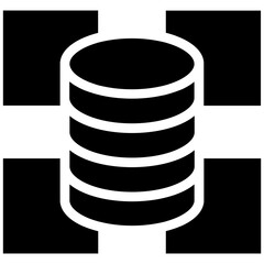 Unstructured Data Vector Icon