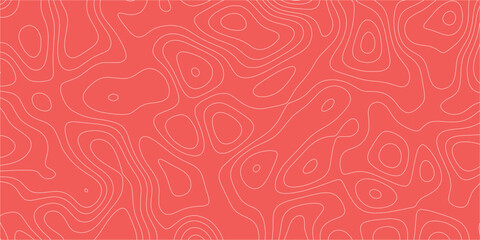 Abstract terrain lines creating a smooth and continuous pattern for backgrounds

