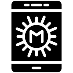 Brightness Medium Vector Icon