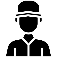 Fitness Trainer Male Icon