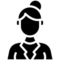 Manager Female Icon