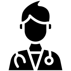 Medical Doctor Male Icon