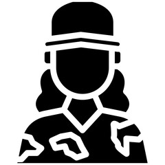 Soldier Female Icon
