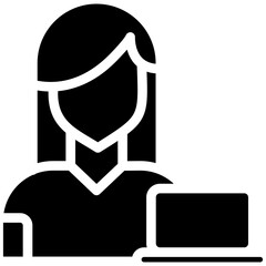 Working Woman Icon