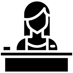Receptionist Icon