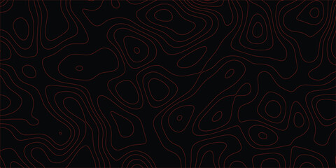 Natural flow line pattern inspired by elevation maps and terrain contours

