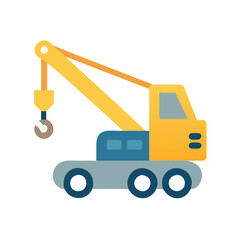  Versatile Mobile Crane Graphic Design